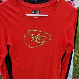 Kansas city chiefs long sleeve shirt